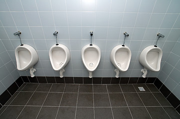 Image showing white toilets