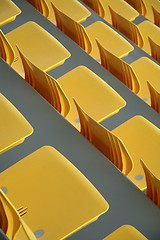 Image showing stadium seats