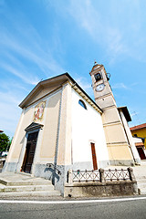 Image showing medieval old architecture in   religion       and sunlight