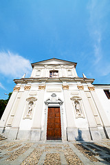 Image showing medieval old architecture in italy europe milan religion    