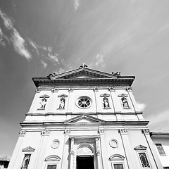 Image showing monument old architecture in italy europe milan religion       a