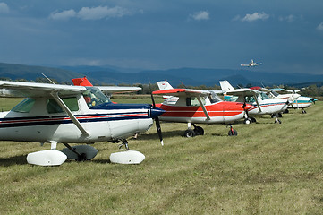 Image showing aeroplanes