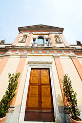 Image showing medieval old   in italy  religion       and sunlight