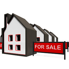 Image showing For Sale Sign On House