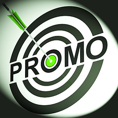 Image showing Promo Shows Discounted Advertising Price Offer