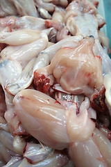 Image showing Frog meat for sale