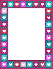 Image showing valentine frame