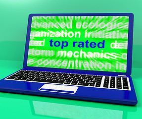 Image showing Top Rated Laptop Shows Best Rank Product