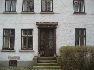 Image showing Front wall of old building
