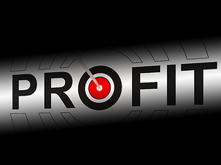 Image showing Profit Shows Earning Income And Investment Return