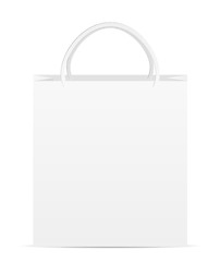 Image showing white paper bag