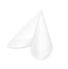 Image showing white paper napkin