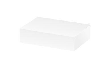 Image showing closed white blank box