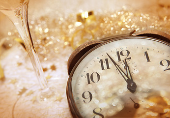 Image showing Time Silvester New Year