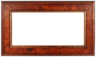 Image showing Panoramic Wooden Frame Cutout