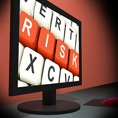 Image showing Risk On Monitor Shows Unstable Situation