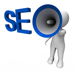 Image showing Seo Hailer Shows Search Engine Optimization Optimized On Web