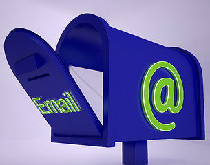 Image showing Mail On Email box Shows Received Emails