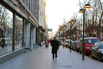 Image showing Urban View of  Helsinki Street