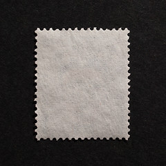 Image showing Blank stamp