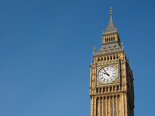 Image showing Big Ben in London