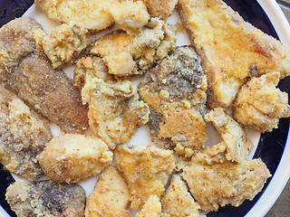 Image showing Fried porcini mushrooms