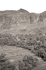 Image showing  in todra gorge morocco africa and  village