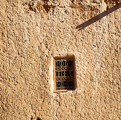 Image showing moroccan old wall and brick in antique city