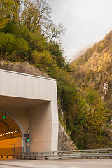 Image showing Tunnel in the rock  