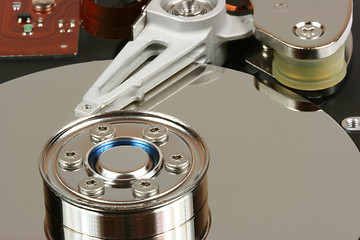 Image showing Hard disk interior