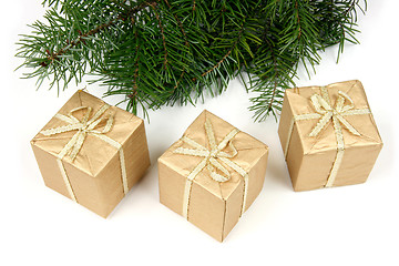 Image showing Christmas gifts