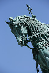 Image showing Horse statue