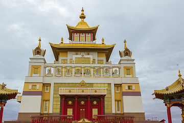 Image showing Elista Kalmykia Buddhist temple   
