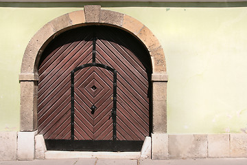 Image showing Budapest door