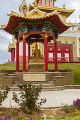 Image showing Elista Kalmykia Buddhist temple 