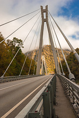 Image showing Bridge over river   