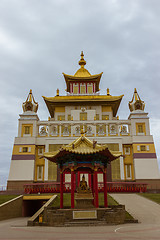 Image showing Elista Kalmykia Buddhist temple   