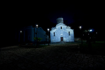 Image showing Urban night landscape  