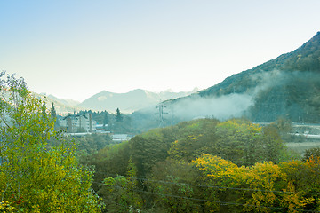 Image showing The natural landscape of the Caucasus