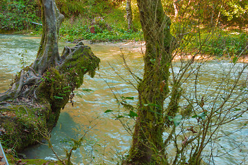 Image showing Stormy mountain river