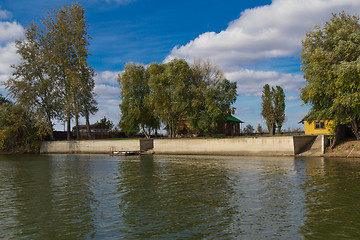 Image showing Astrakhan River expanses  