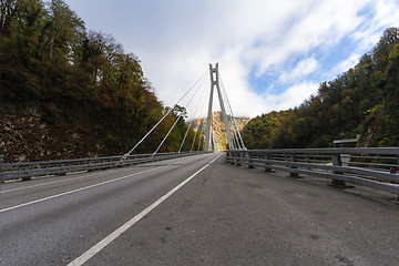 Image showing Bridge over river   