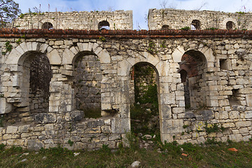 Image showing Anakopia fortress in Abkhazia New Athos 