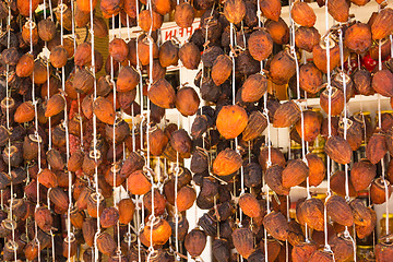 Image showing Fruits dried persimmon   