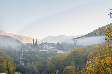 Image showing The natural landscape of the Caucasus