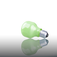 Image showing Green Bulb