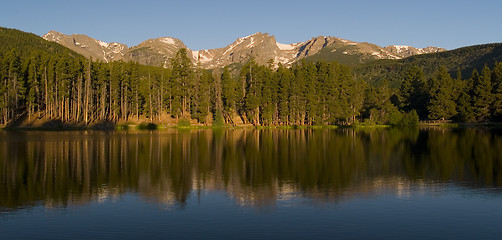 Image showing Rocky Mountain Morning