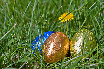 Image showing easter eggs