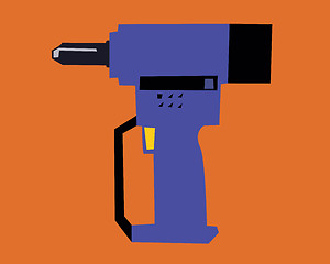 Image showing vector drill