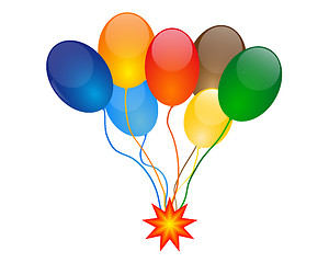 Image showing balloons